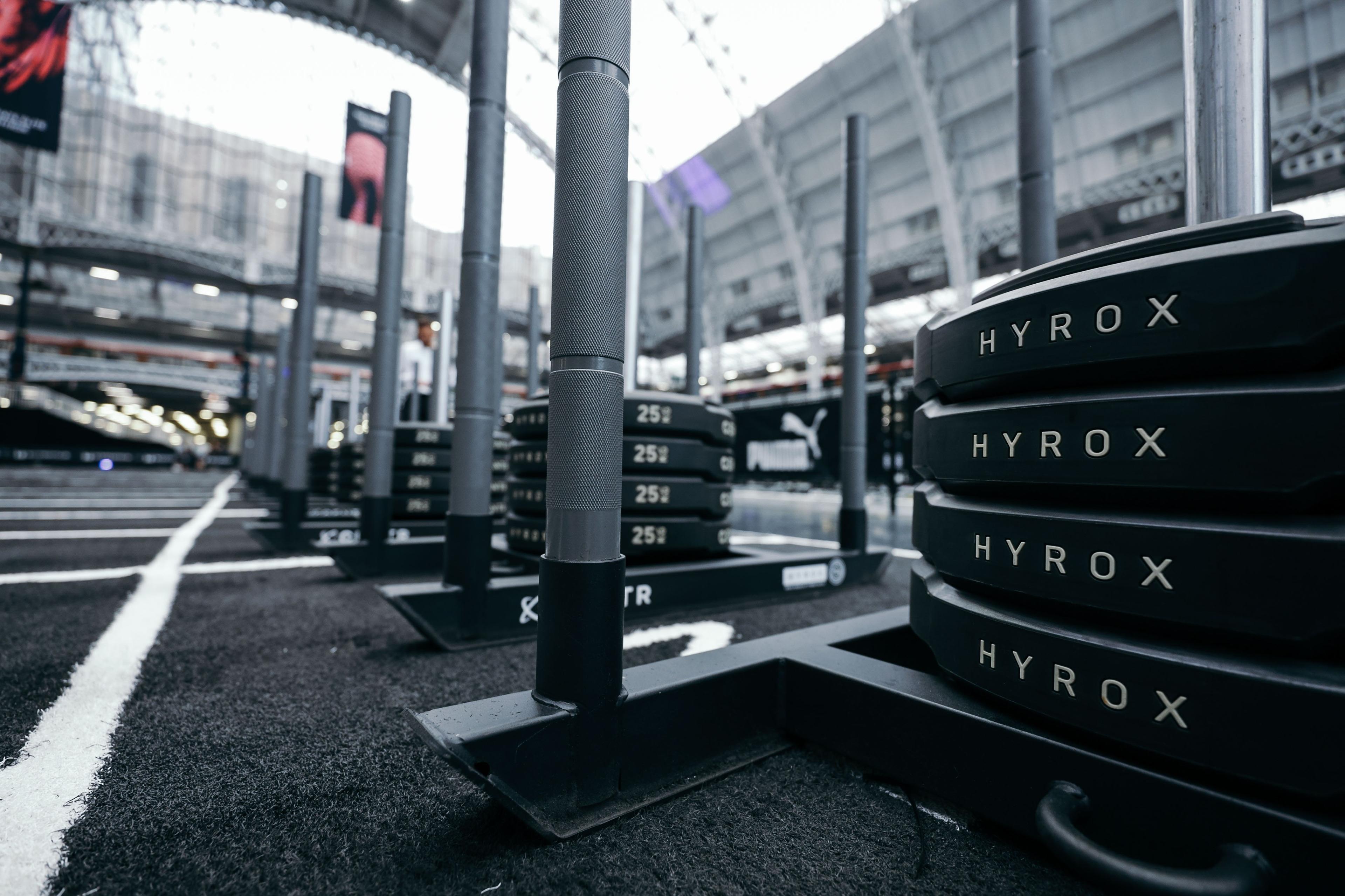 Hyrox sled training